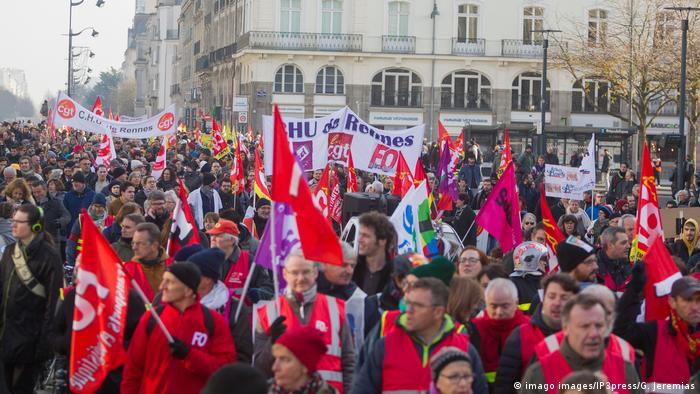 Frankreich Protest (imago images/IP3press/G. Jeremias)