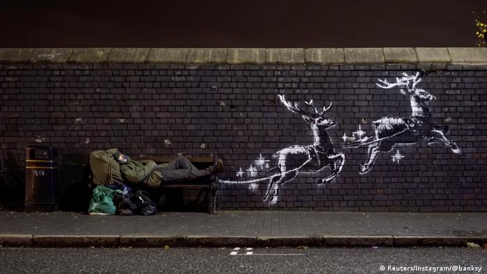 New Banksy mural in Birmingham (Reuters/Instagram/@banksy )