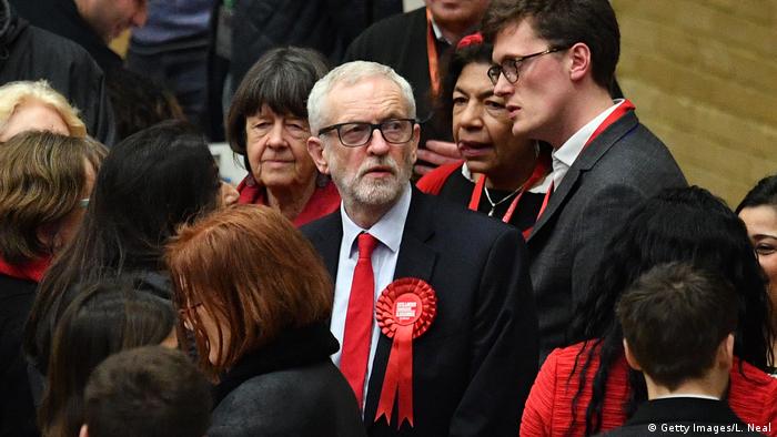 UK Wahlen 2019 | Jeremy Corbyn bei Auszählung (Getty Images/L. Neal)