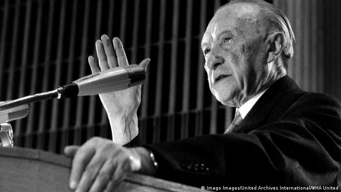 Konrad Hermann Josef Adenauer was the first post-war Chancellor of Germany from 1949 to 1963. 