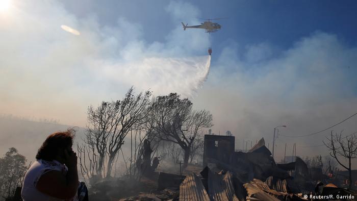 Chile | Fire in Valparaiso (Reuters/R. Garrido)