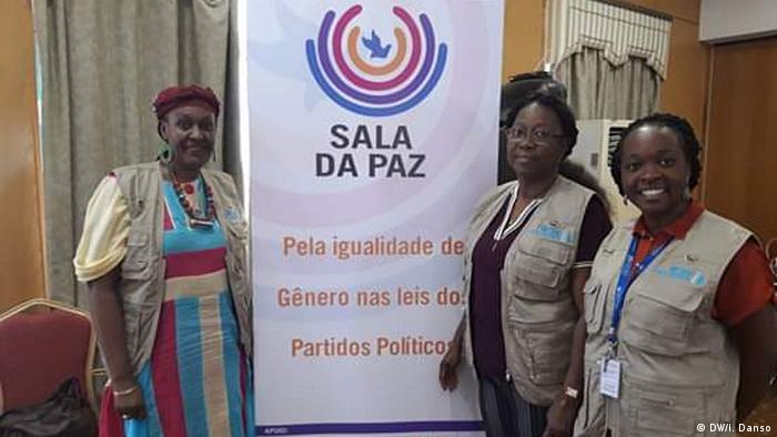 Integrantes da Plataforma Política das Mulheres da Guiné-Bisau