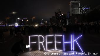 Hongkong | Proteste (picture-alliance/AP Photo/L. Jin-man)