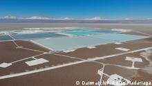 Explotación de litio en el desierto de Atacama, en Chile.