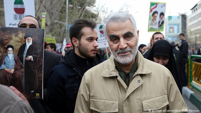 Kassem Soleimani, der Kommandeur der iranischen Al-Kuds-Brigaden (picture-alliance/dpa/AP/E. Noroozi)