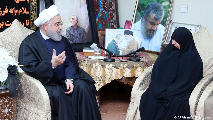 Iran's president Rohani offers condolences to Soleimani's family