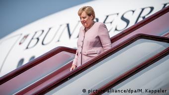 China Wuhan 2019 | Angela Merkel, Bundeskanzlerin (picture-alliance/dpa/M. Kappeler)