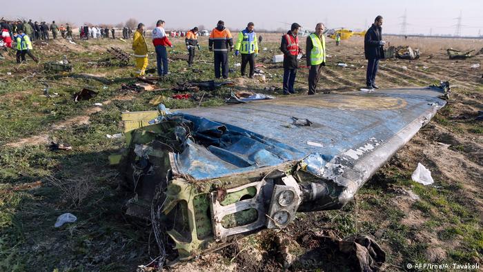 Ostaci srušenog ukrajinskog aviona