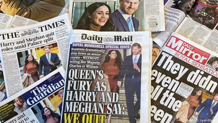 İngiliz basınında Prens Harry ve Meghan Markle çiftinin kararı günlerdir manşetlerde 