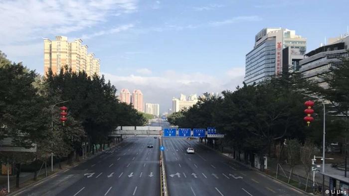 China Wuhan | Stadt wegen Coronavirus abgeriegelt (Li Ling)