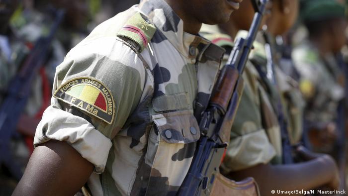 Un soldat des forces armées maliennes. La garde nationale serait impliquée dans la tentative de coup d'Etat.