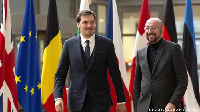 Олексій Гончарук зустрівся з практично всім вищим керівництвом ЄС, зокрема з Шарлем Мішелем
