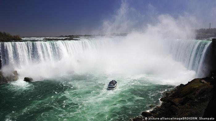 Ниагарския водопад в САЩ и Канада