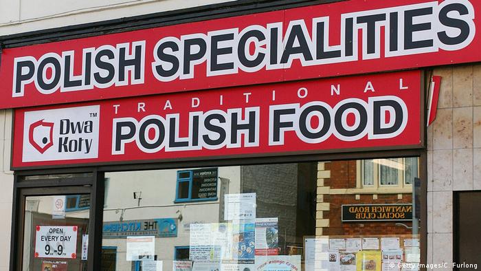 polnische Läden in Großbritannien (Getty Images/C. Furlong)