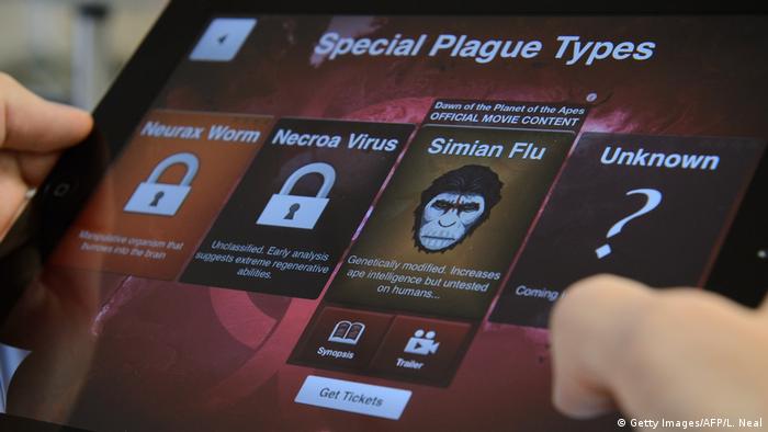 Videospiel Plague Inc. (Getty Images/AFP/L. Neal)