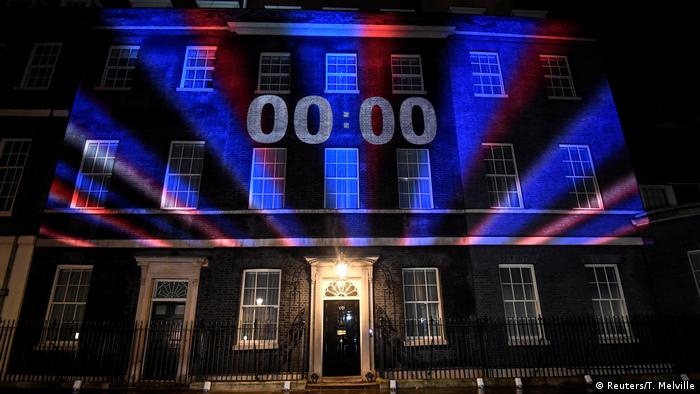 England, London: Feiern am Tag des Brexits (Reuters/T. Melville)