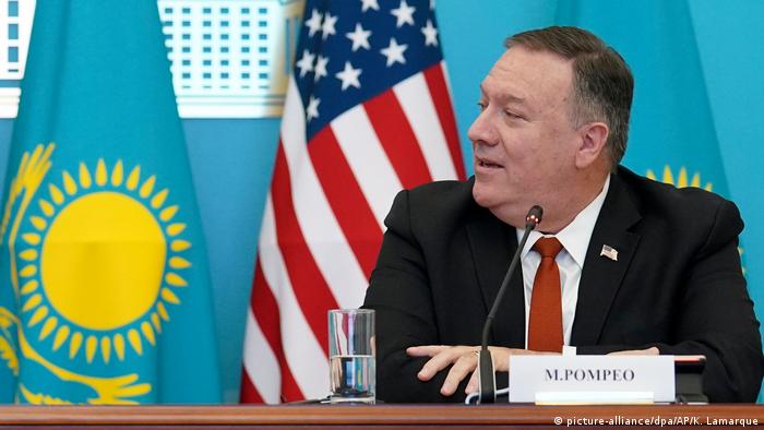 Kasachstan USA wollen in Uiguren-Konflikt Unterstützung (picture-alliance/dpa/AP/K. Lamarque)