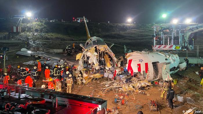 Türkei Istanbul Flugzeugunglück