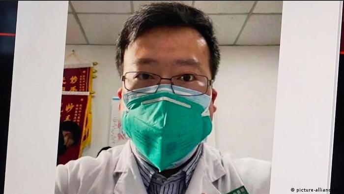 China Wuhan Augenarzt Li Wenliang gestorben (picture-alliance/AP)