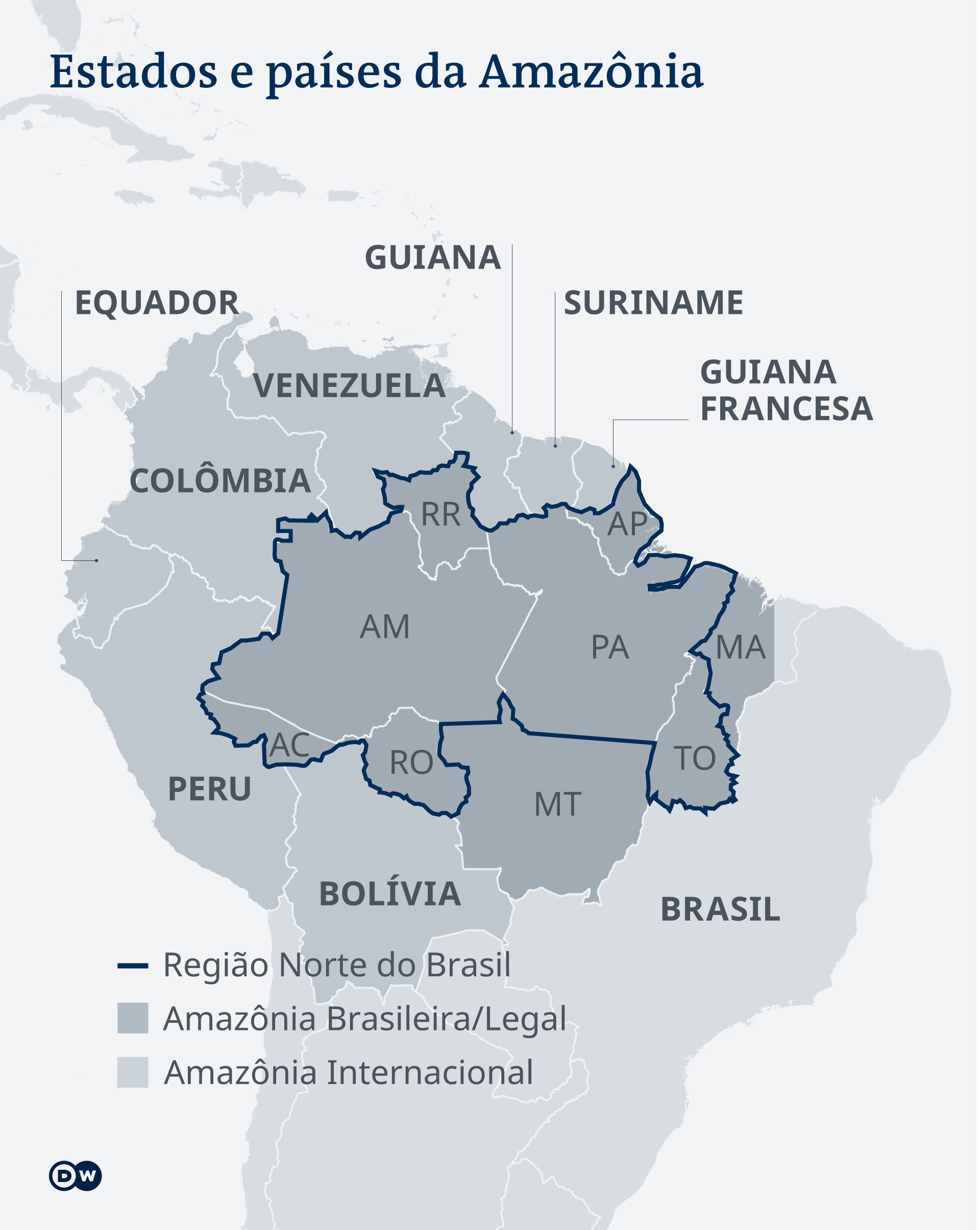 Infografik Amazonas Regionen PT