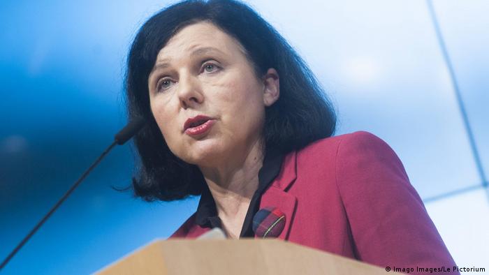 Vera Jourova - tschechische Politikerin (Imago Images/Le Pictorium)