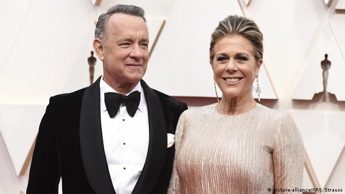 USA, Los Angeles: 92. Oscarverleihung im Dolby Theatre - Tom Hanks und Rita Wilson (picture-alliance/AP/J. Strauss)
