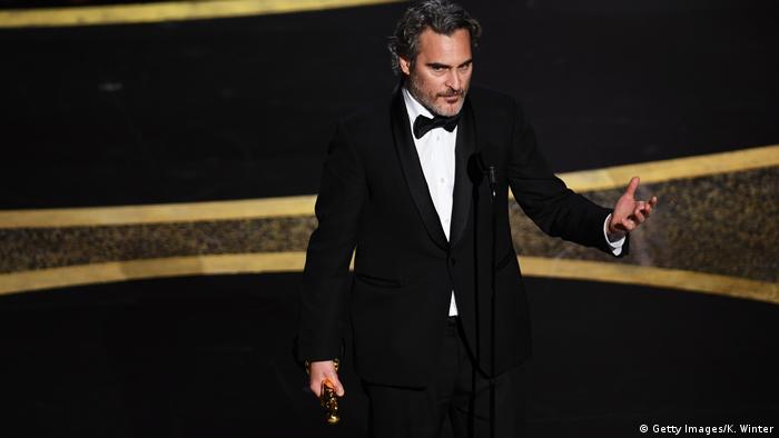 Los Angeles, Oscarverleihung: Joaquin Phoenix ist bester Hauptdarsteller (Getty Images/K. Winter)