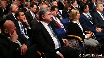 Экс-президент Украины Петр Порошенко на Мюнхенской конференции по безопасности 