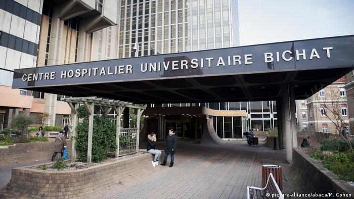 Paris Bichat-Krankenhaus Coronavirus-Patient aus China gestorben (picture-alliance/abaca/M. Cohen)