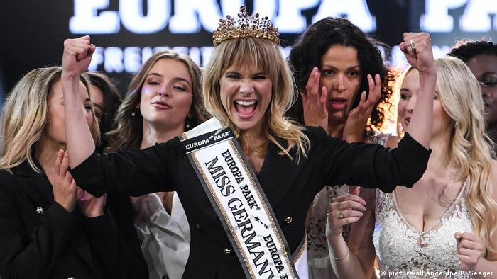 Leonie von Hase, de 35 anos, foi escolhida a Miss Germany 2020
