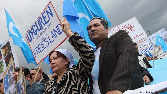 Berlin Uiguren Protest (Getty Images/S. Gallup)