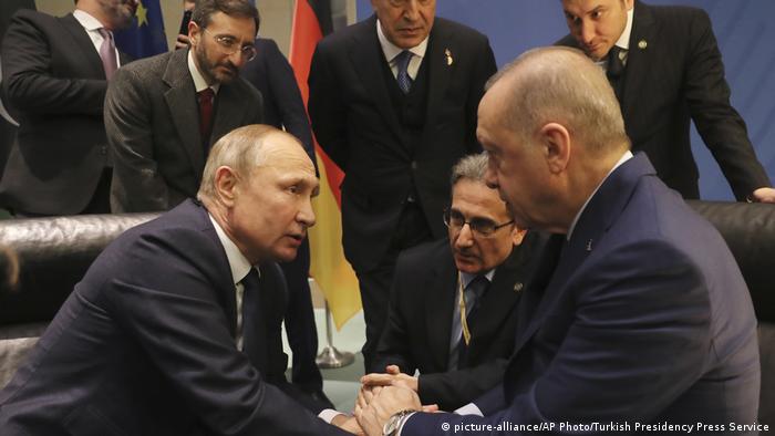 Berlin'deki konferansa Rusya Devlet Başkanı Vladimir Putin ve Türkiye Cumhurbaşkanı Recep Tayyip Erdoğan da katılmıştı 