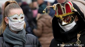 To φετινό Καρναβάλι της Βενετίας έχει στιγματιστεί από τον κορωνοϊό