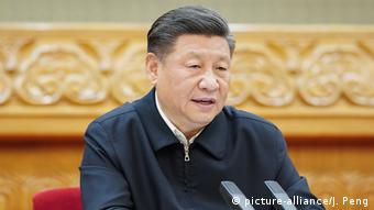 China: Xi Jinping zu COVID-19 (picture-alliance/J. Peng)