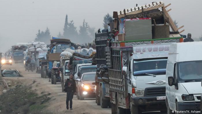 BG Flüchtlinge Idlib (Reuters7K. Ashawi)