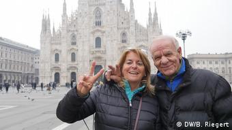 Миланская учительница Аннализа и ее муж Рино не боятся коронавируса