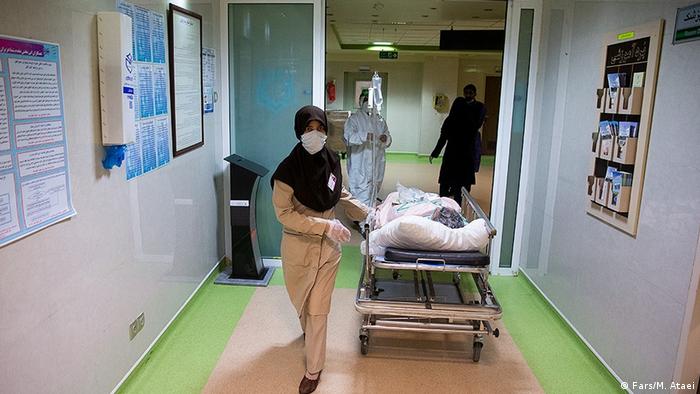 Iran Corona-Kranker im Krankenhaus