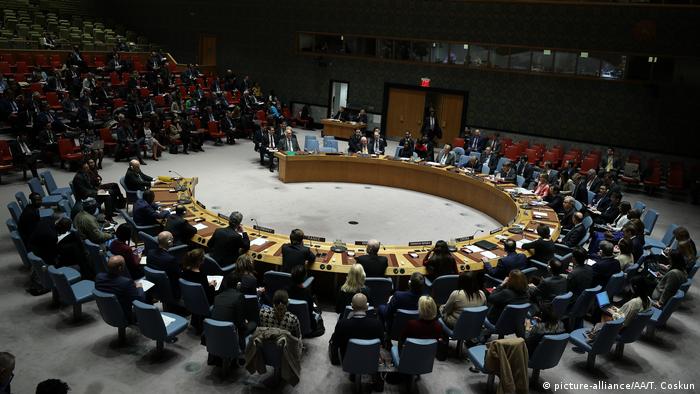 New York UN Sicherheitsrat Sondersitzung Syrien (picture-alliance/AA/T. Coskun)