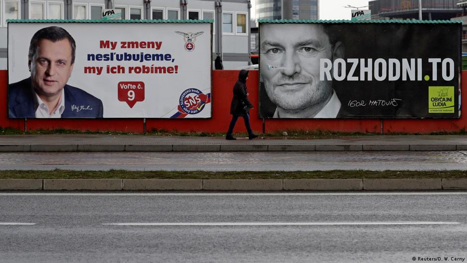 Slovakian election overshadowed by journalist's murder | DW | 29.02.2020