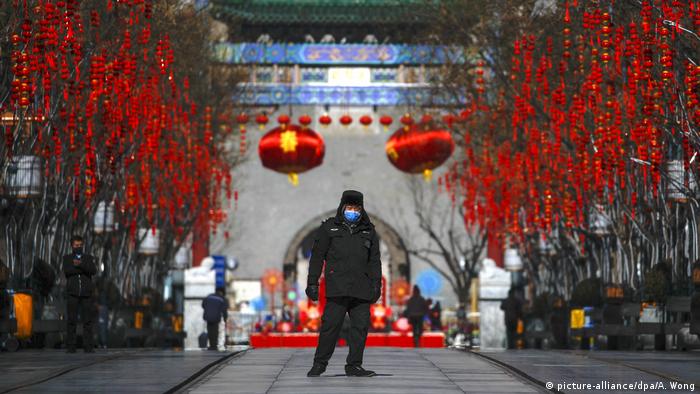 China | Tourismus und Corona | Peking (picture-alliance/dpa/A. Wong)
