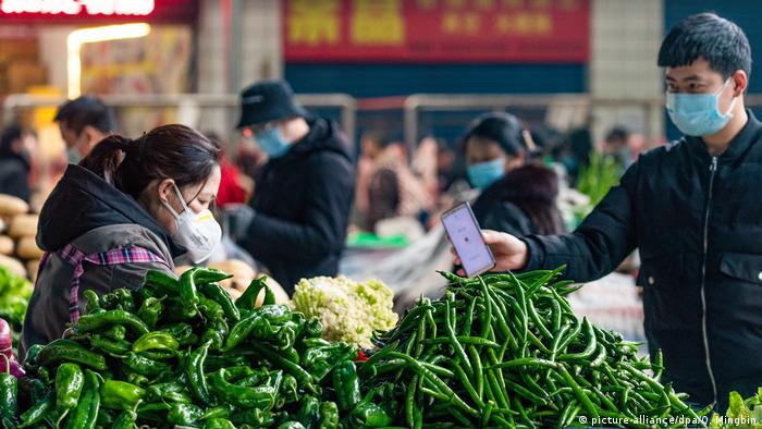 China Chongqing | Markt (picture-alliance/dpa/Q. Mingbin)