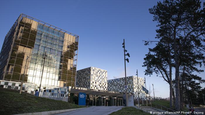 The outside of the International Criminal Court (ICC) in The Hague (picture-alliance/AP Photo/P. Dejong)