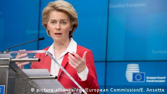 EU-Staaten einigen sich im Kampf gegen Coronavirus (picture-alliance/dpa/European Commission/E. Ansotte)