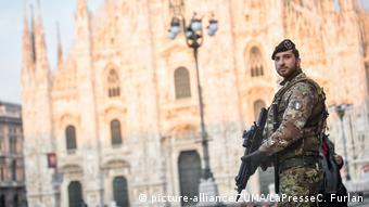 Παρουσία του στρατού στο Μιλάνο