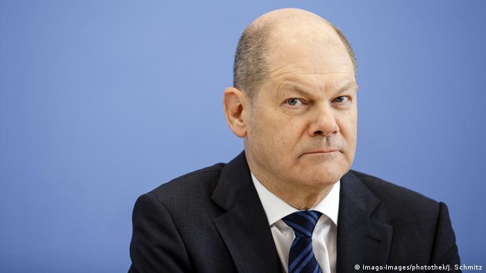 Deutschland Bundesfinanzminister Olaf Scholz (Imago-Images/photothek/J. Schmitz)