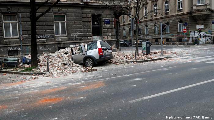 Обсяги завданої землетрусом шкоди у Загребі ще з'ясовують