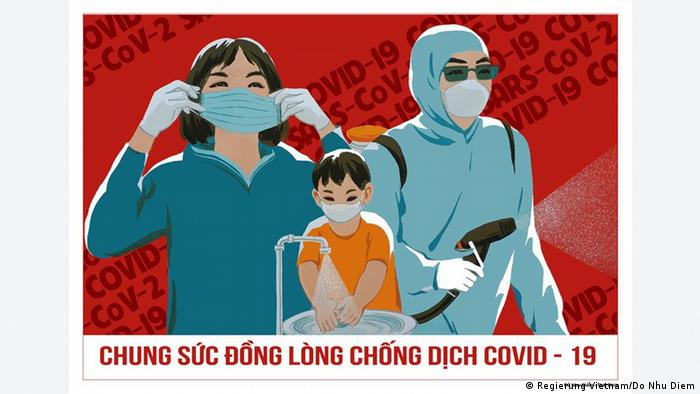 A Vietnamese government propaganda poster