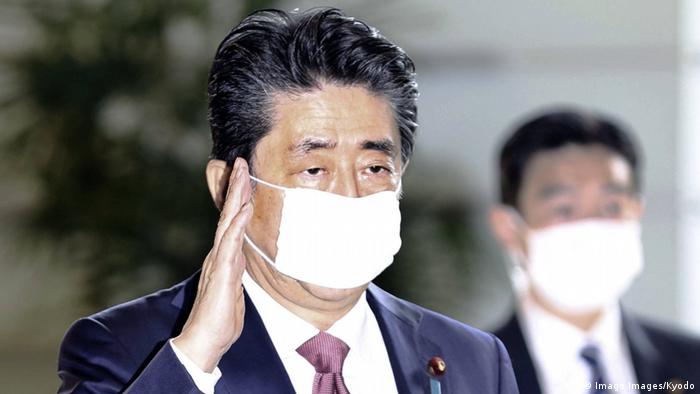 Japan Ministerpräsident Shinzo Abe (Imago Images/Kyodo)