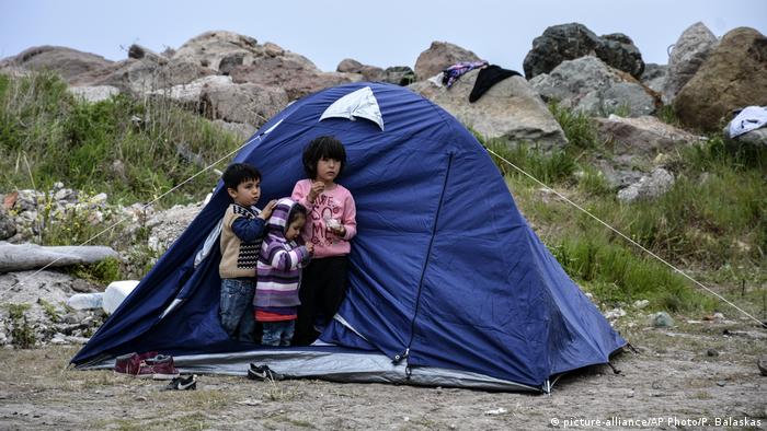 Midilli Adası'ndaki mülteciler 