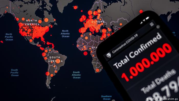 Coronavirus: las cifras más actuales en un mapa interactivo | El Mundo | DW  | 28.04.2020